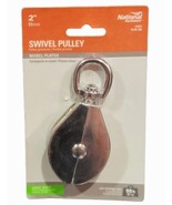 2&quot; Swivel Pulley  Nickel Plated Light Duty Working Load 55 lbs - £12.45 GBP