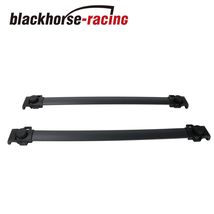 Roof Rack Luggage Canoe Carrier Cross Bars Rail Rooftop For 07-17 Jeep P... - £48.19 GBP