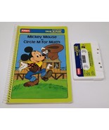 1984 Playskool Talk N Play Disney Mickey Mouse Circle M For Math Book &amp; ... - $17.17