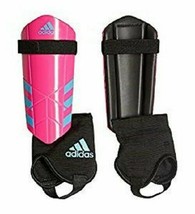 adidas Performance Ghost YouthSmall or  Med Shin Guards Bright Pink Cyan Black N - $16.99