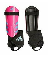 adidas Performance Ghost YouthSmall or  Med Shin Guards Bright Pink Cyan Black N - $16.99