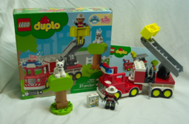LEGO Duplo LEGOS FIRE TRUCK W/ LIGHT &amp; SOUND 10969 SET AGES 2+ - $19.80