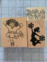 Cheer Rubber Stamp Set #1 - $6.34