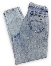 Vintage 80&#39;s Chic High Rise Acid Wash Mom Jean Size 14 Blue-Gray Wash 29... - £23.68 GBP