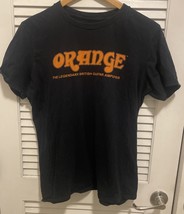 Orange Amplifier Amp music guitar band t shirt Size M - $281.01 MXN