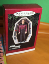 Hallmark Keepsake Star Trek Capt. Jean Luc Picard 1995 Christmas Ornament - £15.49 GBP
