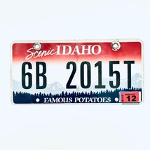 2018 United States Idaho Boise County Passenger License Plate 6B 2015T - £12.57 GBP