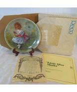 RECO Little Miss Muffet 1981 Collector Plate 3rd in Series 8.5&quot; COA Orig... - £6.84 GBP