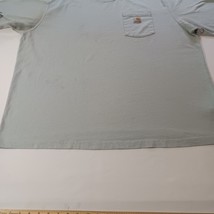 Carhartt Loose Men's Light Blue Crewneck Short Sleeve T-Shirt Size 2XL  image 12