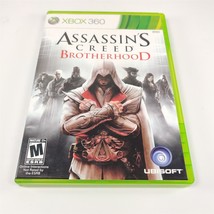 ✅ Xbox 360 Assassin&#39;s Creed Brotherhood Game w/ Case &amp; Manual - £7.01 GBP