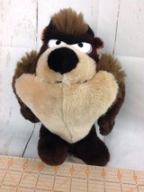 Vintage Taz Stuffed Plush 1971 Mighty Star Looney Tunes Tasmanian Devil 10 inch - £20.31 GBP