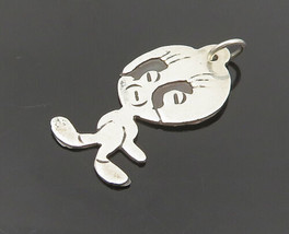 925 Sterling Silver - Vintage Shiny Tweety Bird Cartoon Pendant - PT14844 - £19.01 GBP
