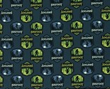 Cotton Legends of National Parks Bigfoot Blue Navy Fabric Print by Yard ... - $15.95