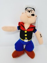 Play-By-Play Popeye The Sailor 8.5&quot; Plush w Tags VTG 1992 Hearts Corpora... - £8.20 GBP