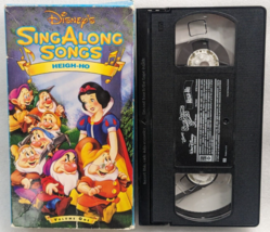 Disneys Sing Along Songs Snow White: Heigh-Ho (VHS, 1994, Slipsleeve) - £8.64 GBP
