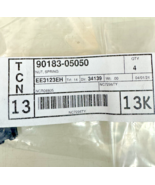 2017-2025 TOYOTA BUMPER COVER U NUT 4 PACK P/N 90183-05050 GENUINE OEM N... - $273.10 MXN