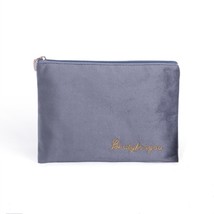 Women Cosmetic Bag Soft Velvet Make Up Storage Bag Pads Toiletry Package Travel  - £45.32 GBP