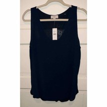 Loft Outlet Navy Camisole Sheer Tank Size LP NWT - £7.07 GBP