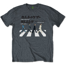 The Beatles Abbey Road Japanese Official Tee T-Shirt Mens Unisex - £24.96 GBP