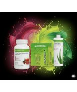 Herbalife Raspberry Tea 3.6 oz +Cranberry Aloe Pint+30 Lemon Lime LiftOf... - $222.30 CAD