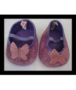 Build A Bear Workshop Purple Glitter Heels with Butterfly Shoes - €11,16 EUR