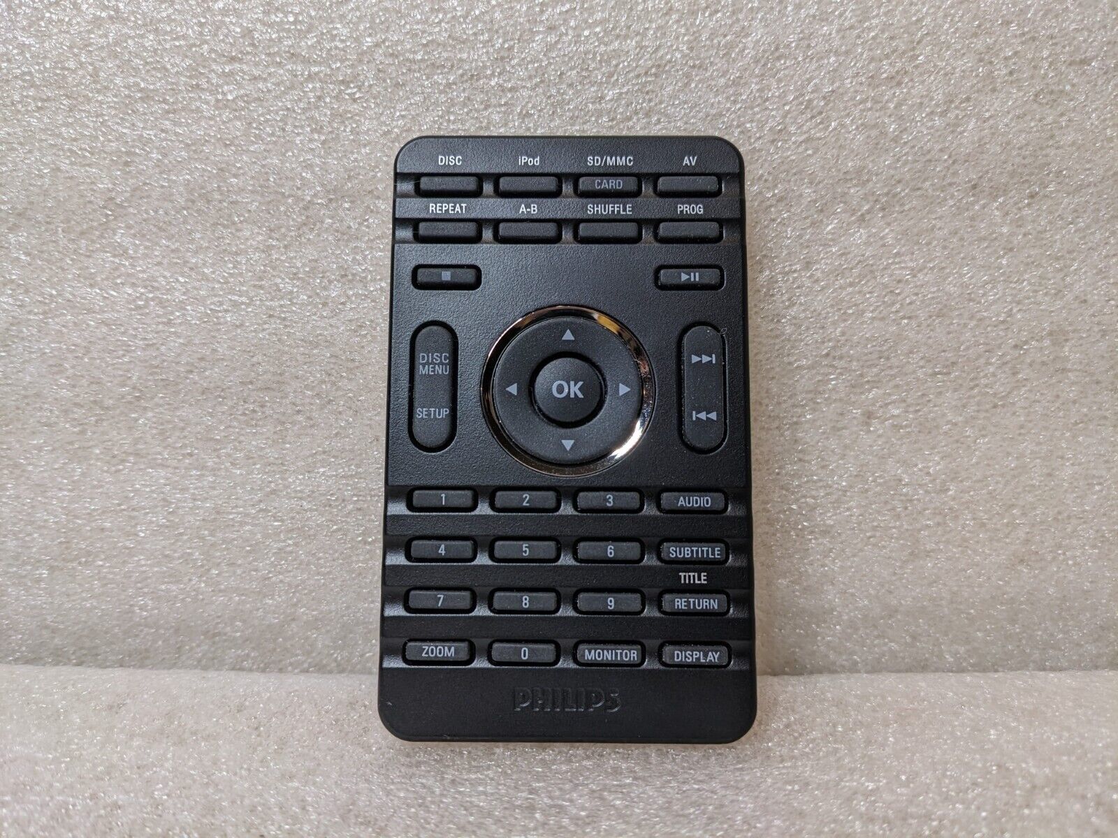 Philips Portable DVD Player Remote Only (Model DCP750/37) - $8.49