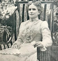 Ida McKinley Late Photo After President&#39;s Death 1901 Victorian Art Print... - $24.99
