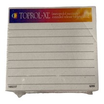 Toprol - XL Set of 5 Pharmaceutical Drug Rep Advertising NOTE Cubes Notepad LOT - £29.40 GBP