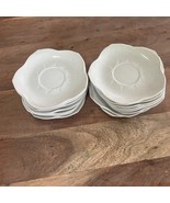 Lotus White Chadwick Japanis Porcelain Saucer Set Of 16 - $35.18