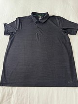 Tek Gear Dry Tek Men's Gray Short Sleeve Polo Shirt Size 2XL image 5