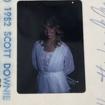 1982 Heather Locklear in Cute White Dress Celebrity Photo Transparency Slide - £7.46 GBP