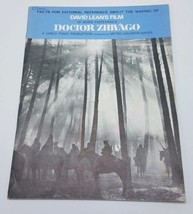Vintage 1966 Dr. Zhivago Press Book - Facts for Editorial Reference About Making - £20.46 GBP