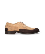 Scarpe vegane uomo derby in sughero naturale elegante di abito stringhe ... - $140.06