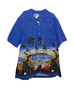 Vtg Styled by RJC Hawaiian Shirt Surfing Longboard Aloha S/S Men’s XL Hu... - $24.08 CAD