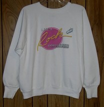 Bob Seger Concert Tour Sweatshirt Vintage 1986 Like A Rock Size Large - £199.83 GBP