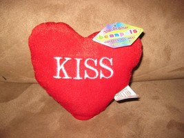 VALENTINE'S DAY RED HEART KISS MINI New Plush Stuffed Toy w TAGS 6" BEAN... - $74.21 MXN VALENTINE'S DAY RED HEART KISS MINI New Plush Stuffed Toy w TAGS 6" BEAN... - $74.21 MXN
