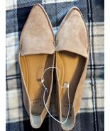 New no tags --"A New Day" women's flats sz. 10 beige faux suede - $18.00
