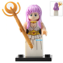 Athena (Saori Kido) Saint Seiya Lego Compatible Minifigure Building Blocks Toys - £2.33 GBP