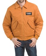 New True Religion MA-2 Aviation Bomber Jacket - Size Large - $2,135.89 MXN