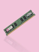 Kingston KVR667D2/2GR 1.8V Memory RAM 99U5316-D62 ADOLF Taiwan Green Gold  - $145.34 MXN