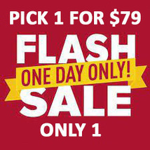 MON -TUES APR 29-30 FLASH SALE! PICK ANY 1 FOR $79 LIMITED BEST OFFER DI... - £157.11 GBP