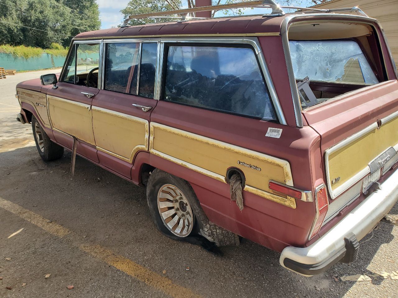 1984 1991 Jeep Grand Wagoneer OEM Front Right Door Rust Free Bare Shell  Item image 4