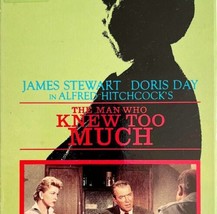 The Man Who Knew Too Much VHS Hitchcock 1984 Thriller Vintage Stewart VHSBX16 - £15.44 GBP