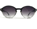 Morgenthal Frederics Sonnenbrille 675 TRACY Schwarz Klar Rund Rahmen W L... - $93.13
