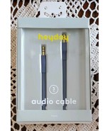 Two (2) heyday™ ~ Navy Blue ~ 3&#39; Long ~ 3.5 mm Audio Aux Plug ~ Charging... - £11.85 GBP