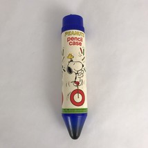 Vintage 1965 Peanuts Pencil Case Snoopy  Woodstock Pictured Sharpener No... - $17.59