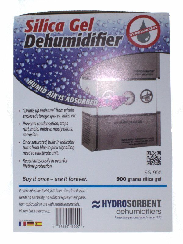 900 Gram Silica Gel Desiccant (1 pack) - $34.49