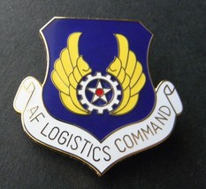 USAF AIR FORCE LOGISTICS COMMAND SHIELD HAT LAPEL PIN BADGE 1.5 INCHES - £5.30 GBP
