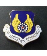 USAF AIR FORCE LOGISTICS COMMAND SHIELD HAT LAPEL PIN BADGE 1.5 INCHES - £5.28 GBP