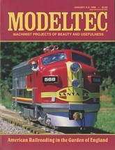MODELTEC Magazine January 1998 Railroading Machinist Projects - £7.81 GBP